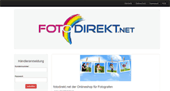 Desktop Screenshot of fotodirekt.net